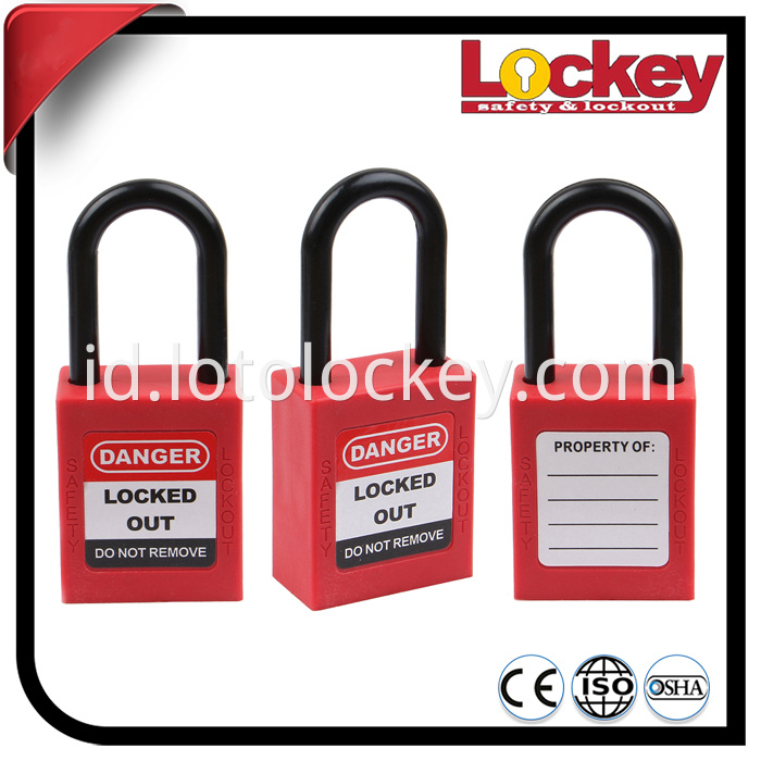 Plastic Short Shackle Padlock